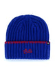 BONNET BILLS EN TRICOT À POINTS FOURNISSÉS 47 - BLEU