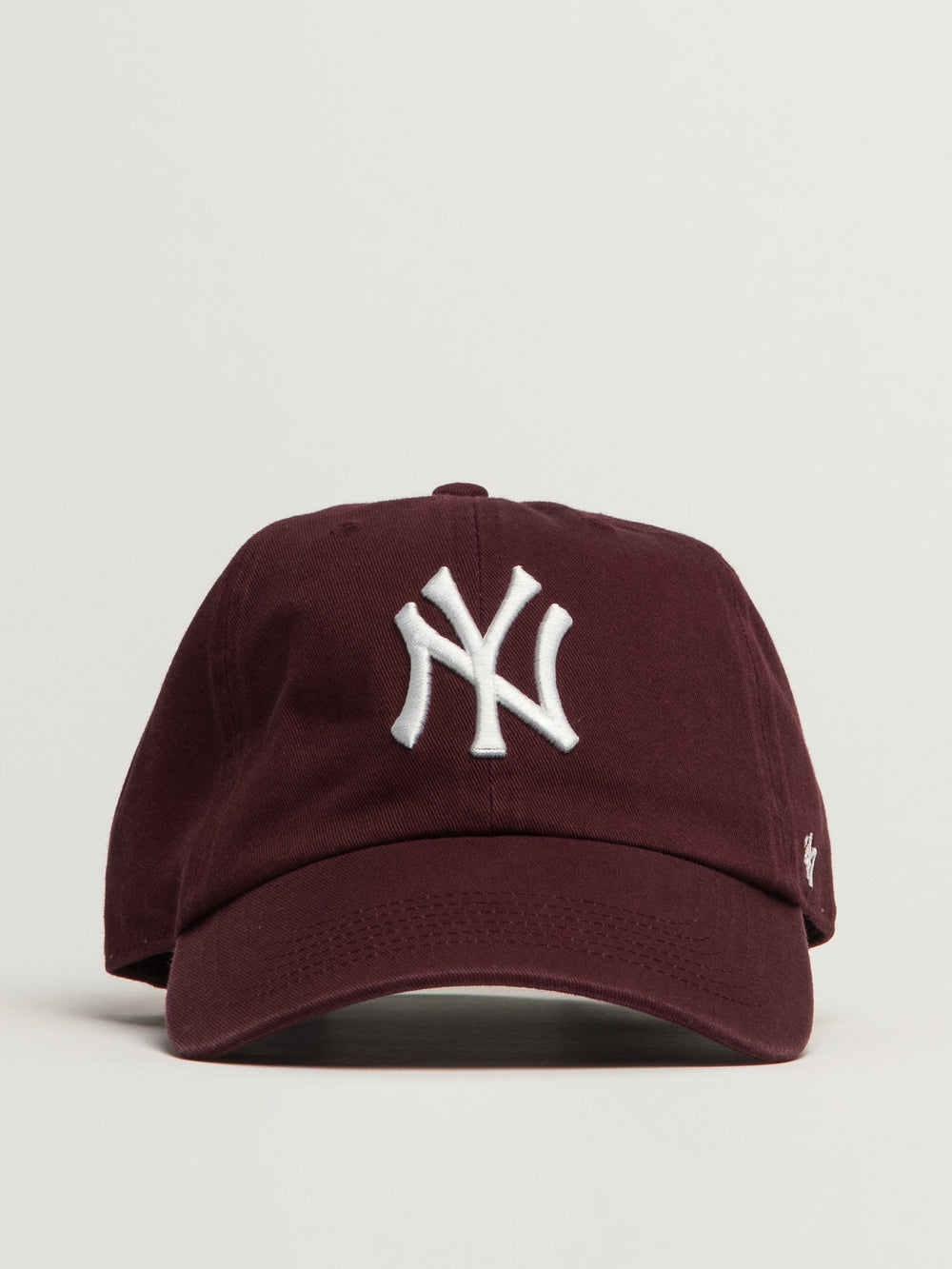 47 47 CLEAN UP NY HAT - MAROON - Boathouse