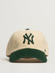 47 47 TWO TONE CLEAN UP NY HAT - NATURAL - Boathouse