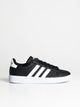 ADIDAS MENS ADIDAS GRAND COURT 2.0 SNEAKER - CORE BLACK/CLOUD WHITE - Boathouse