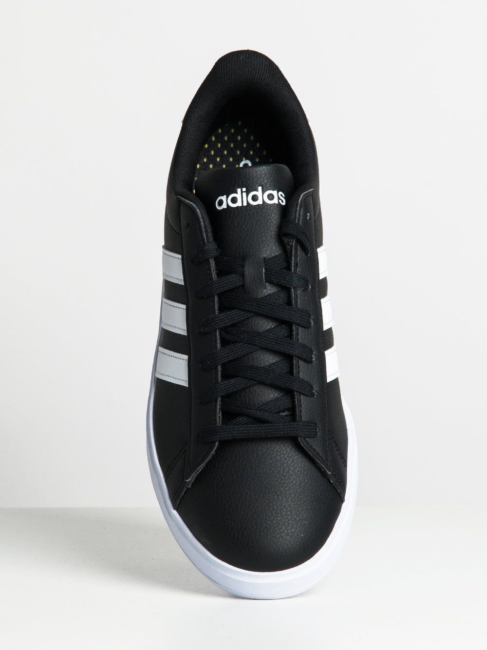 MENS ADIDAS GRAND COURT 2.0 SNEAKER - CORE BLACK/CLOUD WHITE