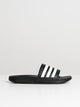 ADIDAS WOMENS ADIDAS ADILETTE COMFORT SLIDE - CORE BLACK/CLOUD WHITE - Boathouse