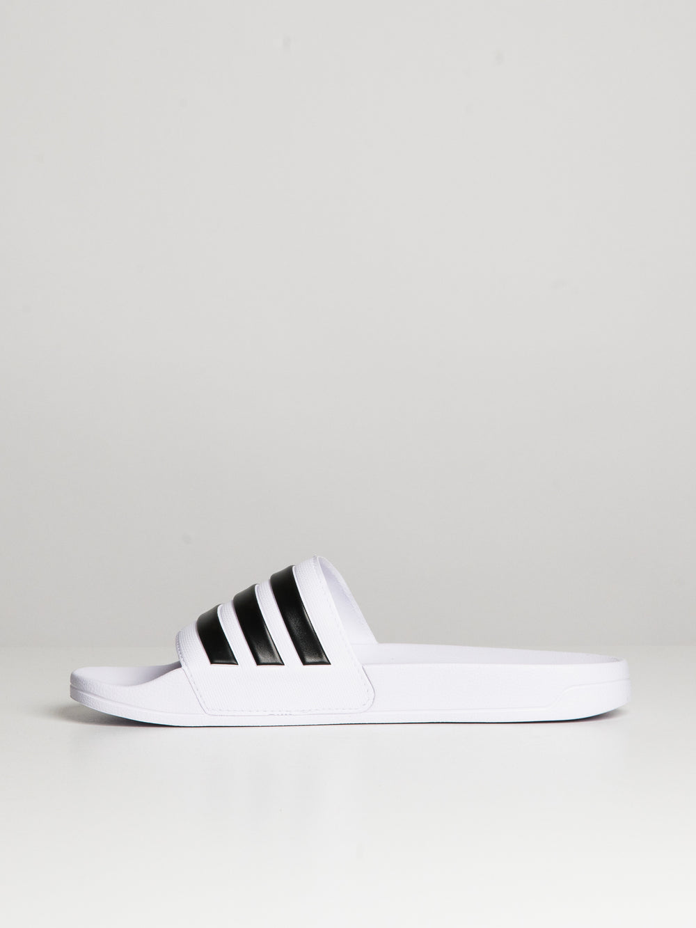 MENS ADIDAS ADILETTE SHOWER SLIDES - CLOUD WHITE/CORE WHITE
