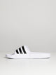 ADIDAS MENS ADIDAS ADILETTE SHOWER SLIDES - CLOUD WHITE/CORE WHITE - Boathouse
