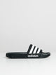ADIDAS MENS ADIDAS ADILETTE SHOWER SLIDES - CORE BLACK/CLOUD WHITE - Boathouse