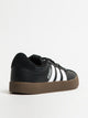 ADIDAS MENS ADIDAS VL COURT 3.0 SNEAKER - CORE BLACK/CLOUD WHITE/GUM - Boathouse