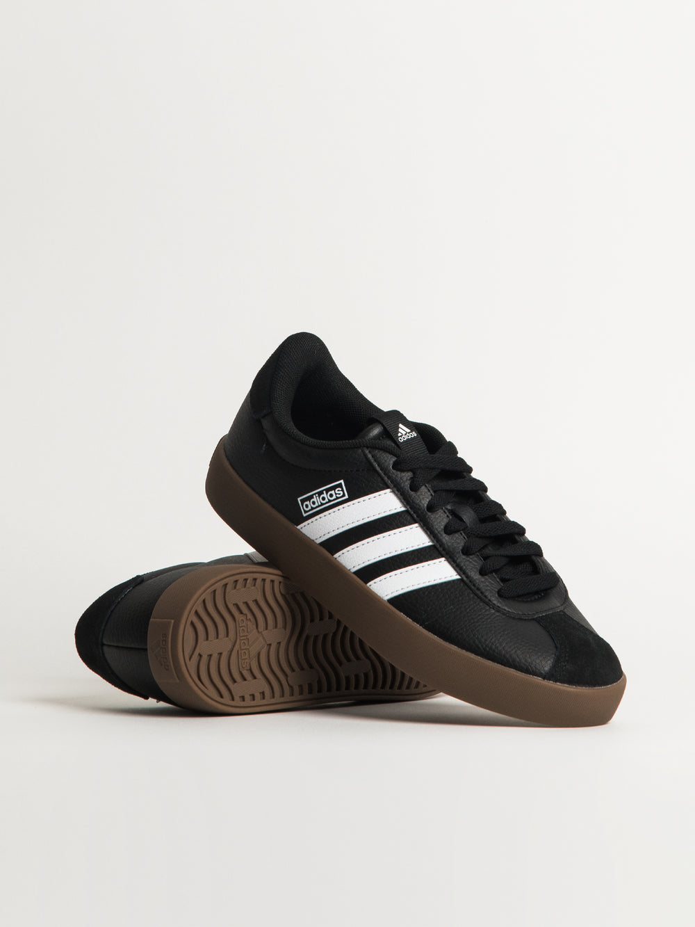 WOMENS ADIDAS VL COURT 3.0 - CORE BLACK/CLOUD WHITE/GUM