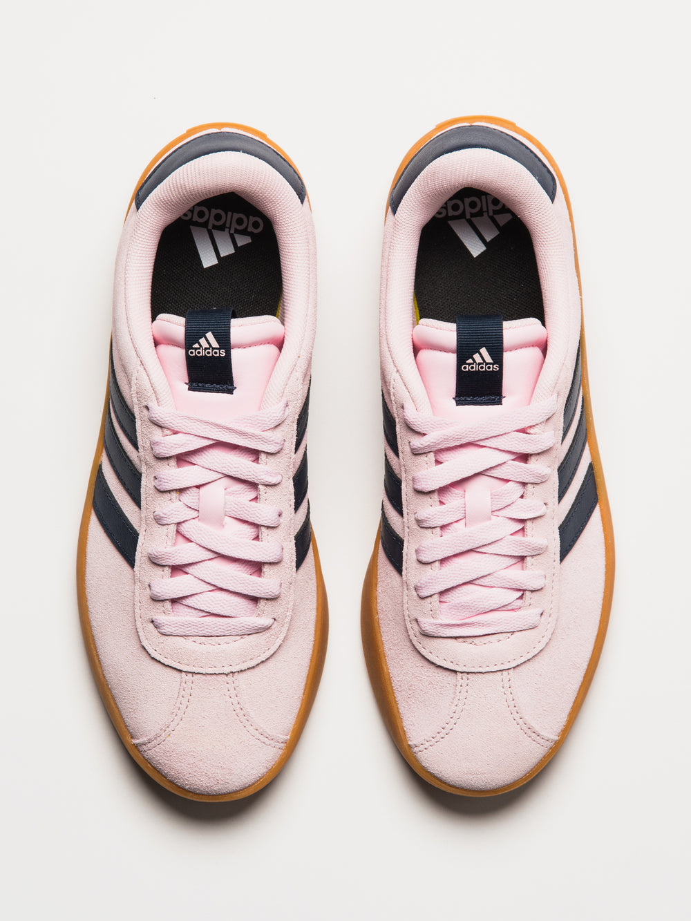 WOMENS ADIDAS VL COURT 3.0 SNEAKER - CLEAR PINK/LEGEND INK/GUM