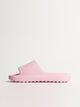 ADIDAS WOMENS ADIDAS ADILETTE LUMIA SLIDES - CLEAR PINK - Boathouse