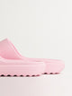 ADIDAS WOMENS ADIDAS ADILETTE LUMIA SLIDES - CLEAR PINK - Boathouse