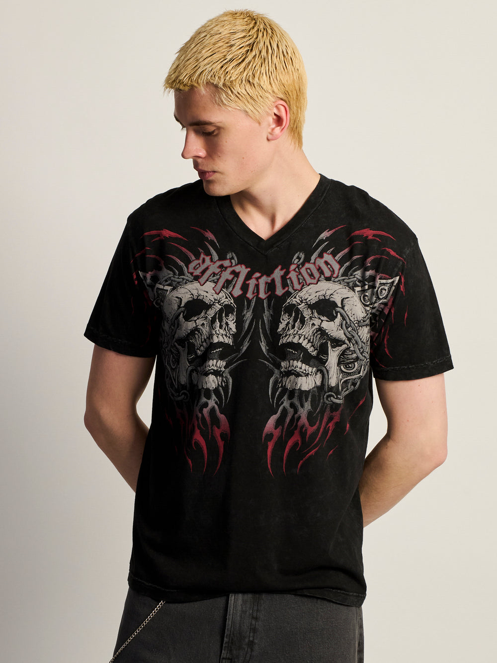 AFFLICTION DESTRUCTION T-SHIRT