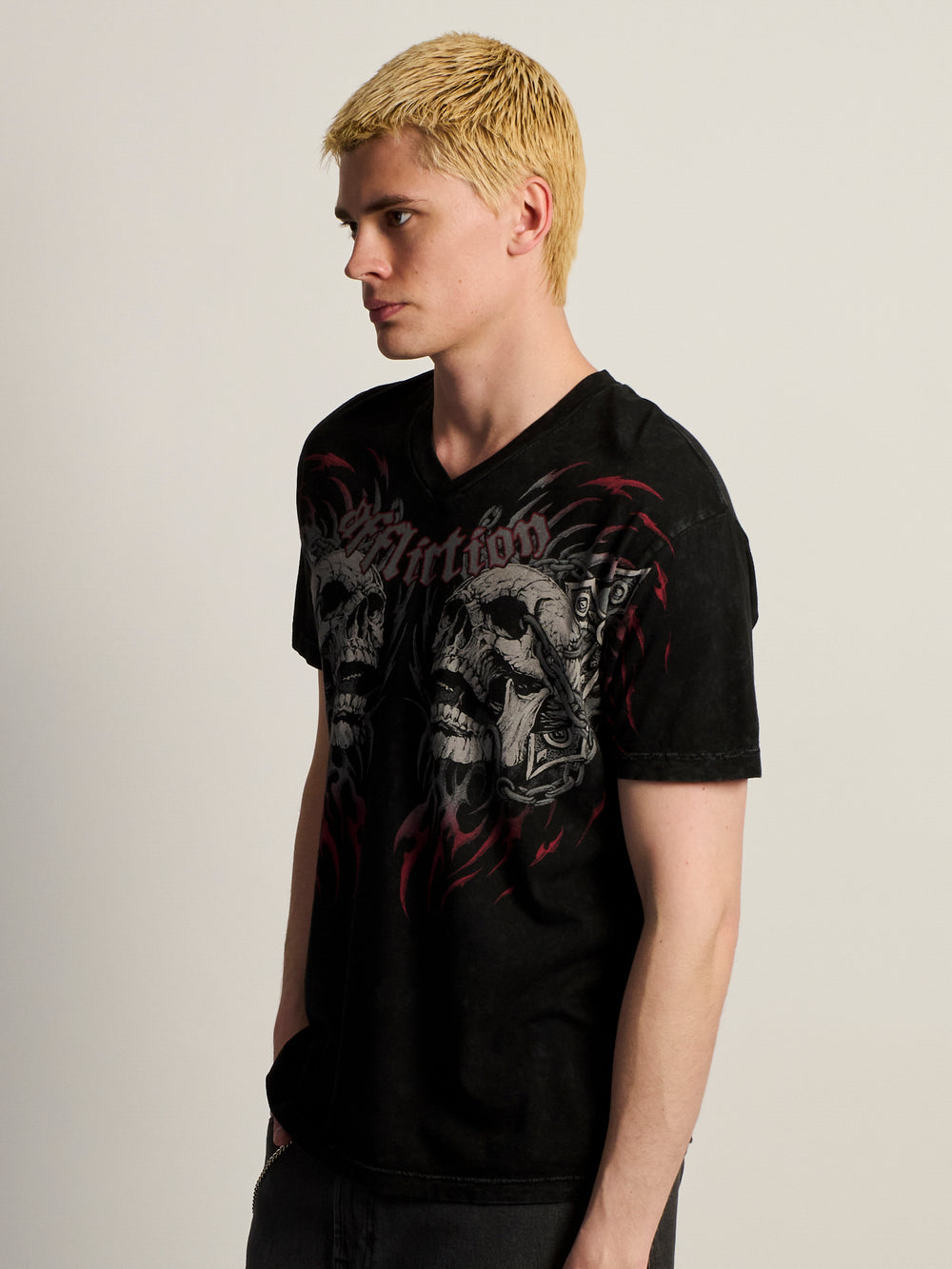 AFFLICTION DESTRUCTION T-SHIRT