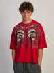 T-SHIRT BOXY CRÂNES D'AFFLICTION