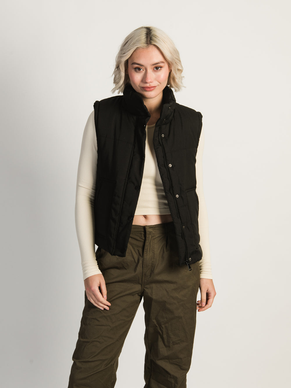 AZALEA WANG BILLIE INSULATED VEST - CLEARANCE