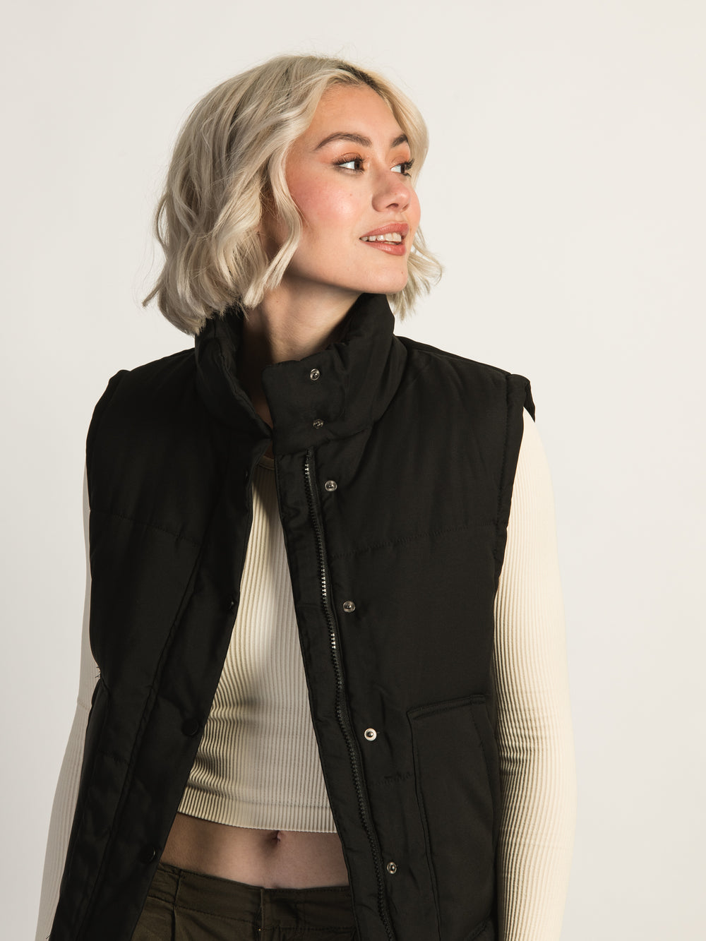 AZALEA WANG BILLIE INSULATED VEST - CLEARANCE