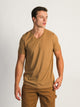 BOATHOUSE ESSENTIALS VICTOR V-NECK TEE - COFFEE - CLEARANCE - Boathouse