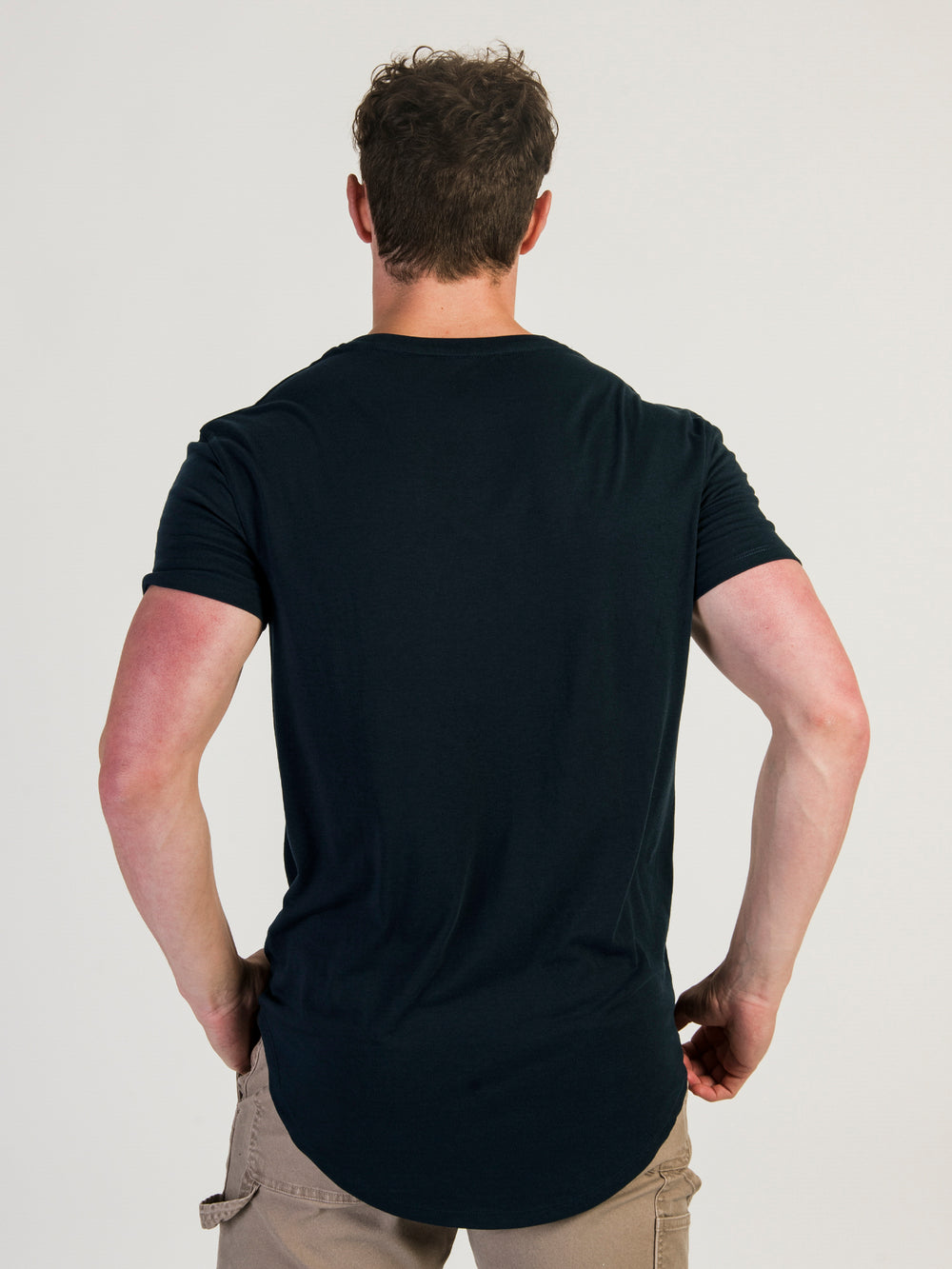 TEE-SHIRT LONGLINE - MARINE