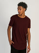 BOATHOUSE ESSENTIALS LONGLINE TEE - PORT - CLEARANCE - Boathouse