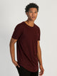 BOATHOUSE ESSENTIALS LONGLINE TEE - PORT - CLEARANCE - Boathouse