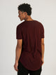 BOATHOUSE ESSENTIALS LONGLINE TEE - PORT - CLEARANCE - Boathouse