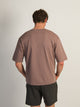 BOATHOUSE ESSENTIALS KOLBY KEEP COOL BOXY FIT TEE - BURGUNDY - Boathouse