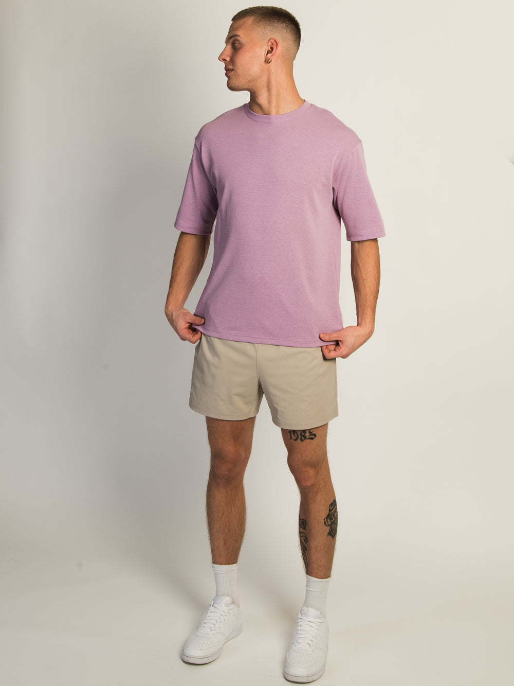 KOLBY KEEP COOL T-SHIRT BOXY FIT - CRÉPUSCULE