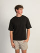 BOATHOUSE ESSENTIALS KOLBY KEEP COOL BOXY FIT TEE - BLACK - Boathouse