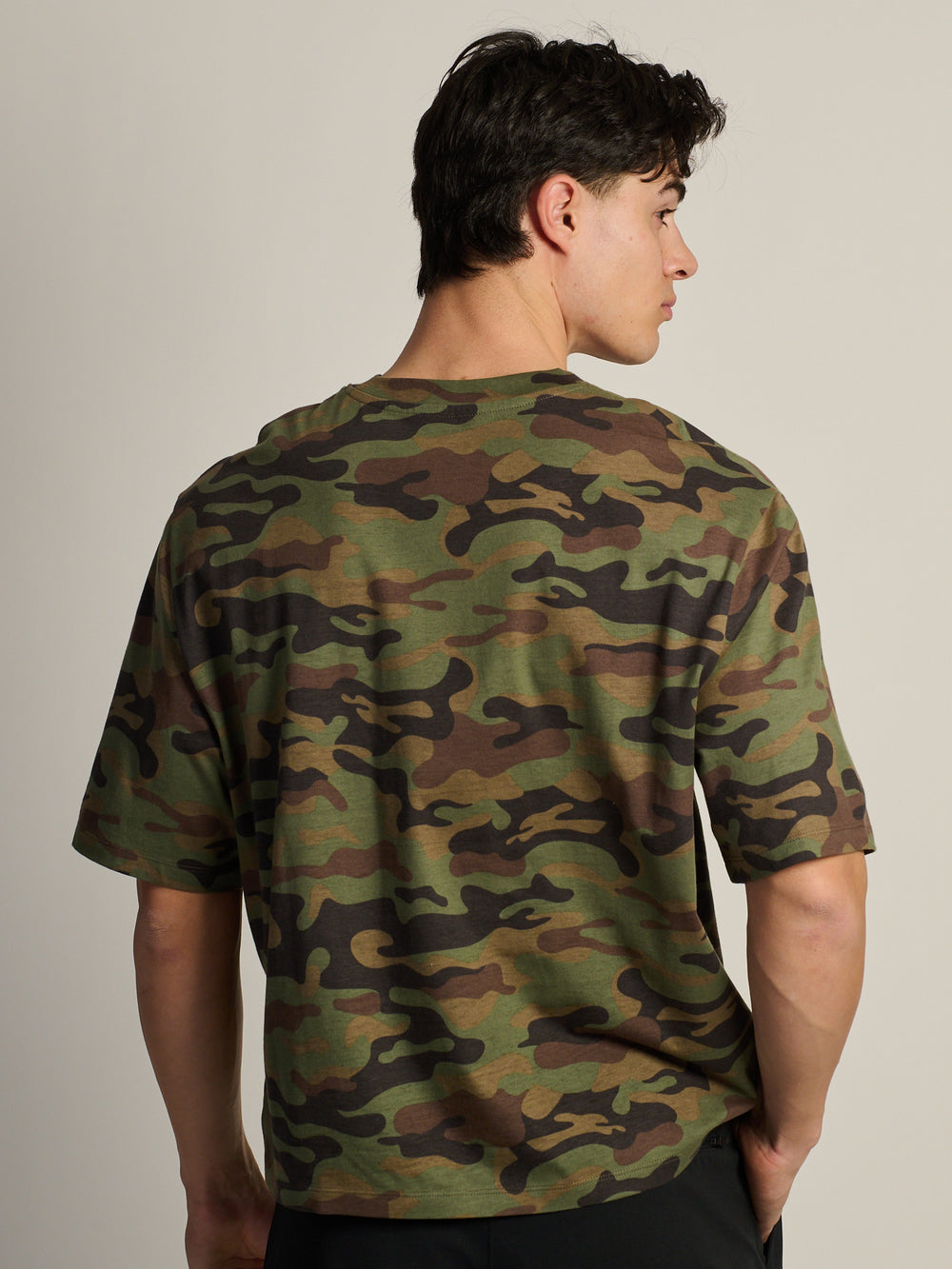 SHORT CUT TEE - CAMOUFLAGE