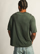 BOATHOUSE ESSENTIALS KOLBY SHORT CUT TEE - GREEN - Boathouse
