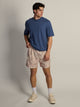SHORT CUT TEE - VINTAGE BLUE