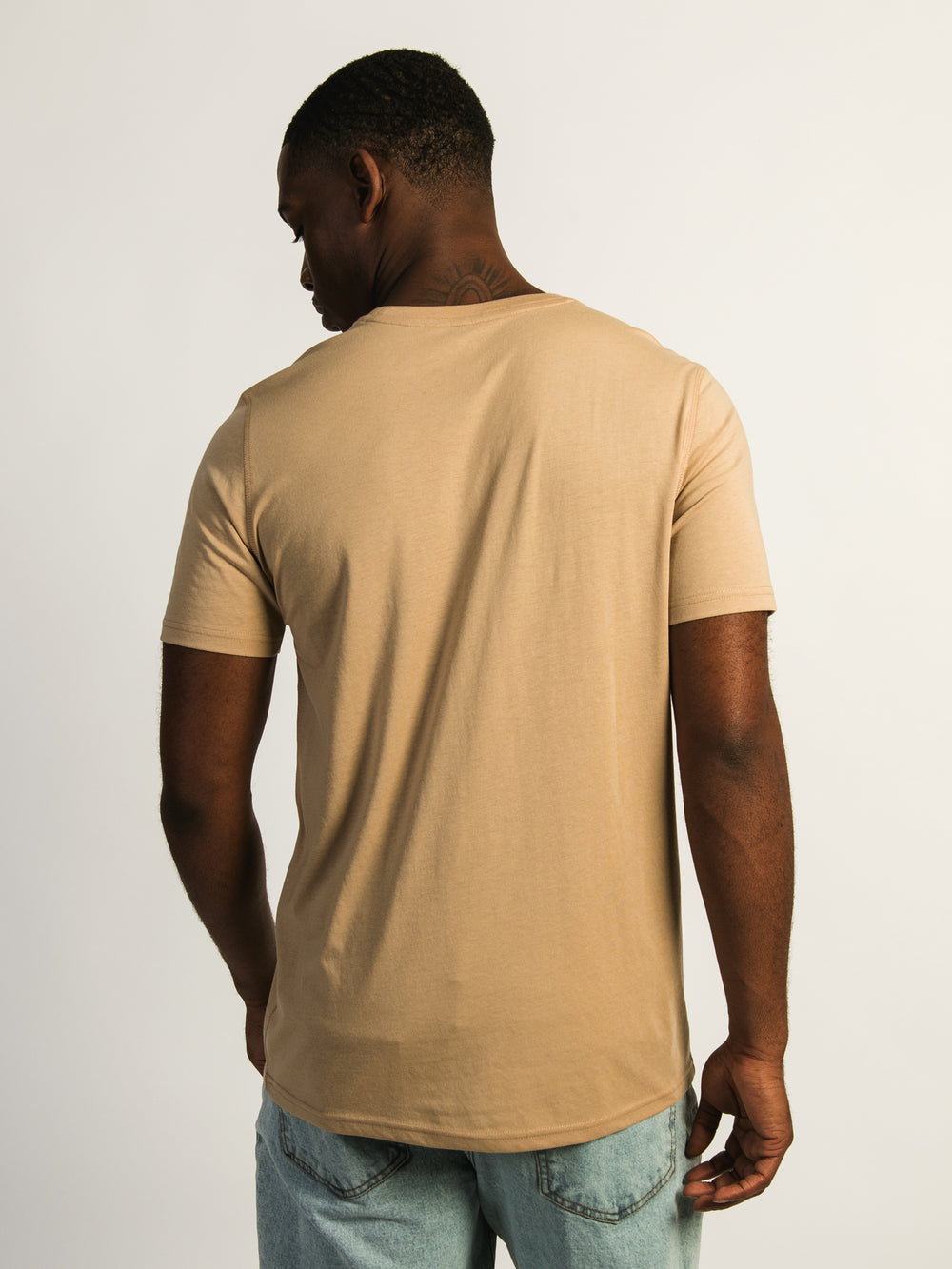 T-SHIRT RAS DU COU VICTOR - BEIGE
