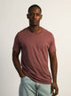 BOATHOUSE ESSENTIALS VICTOR CREWNECK - BURGUNDY - Boathouse