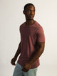 BOATHOUSE ESSENTIALS VICTOR CREWNECK - BURGUNDY - Boathouse