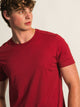 BOATHOUSE ESSENTIALS VICTOR CREWNECK - CRANBERRY - Boathouse