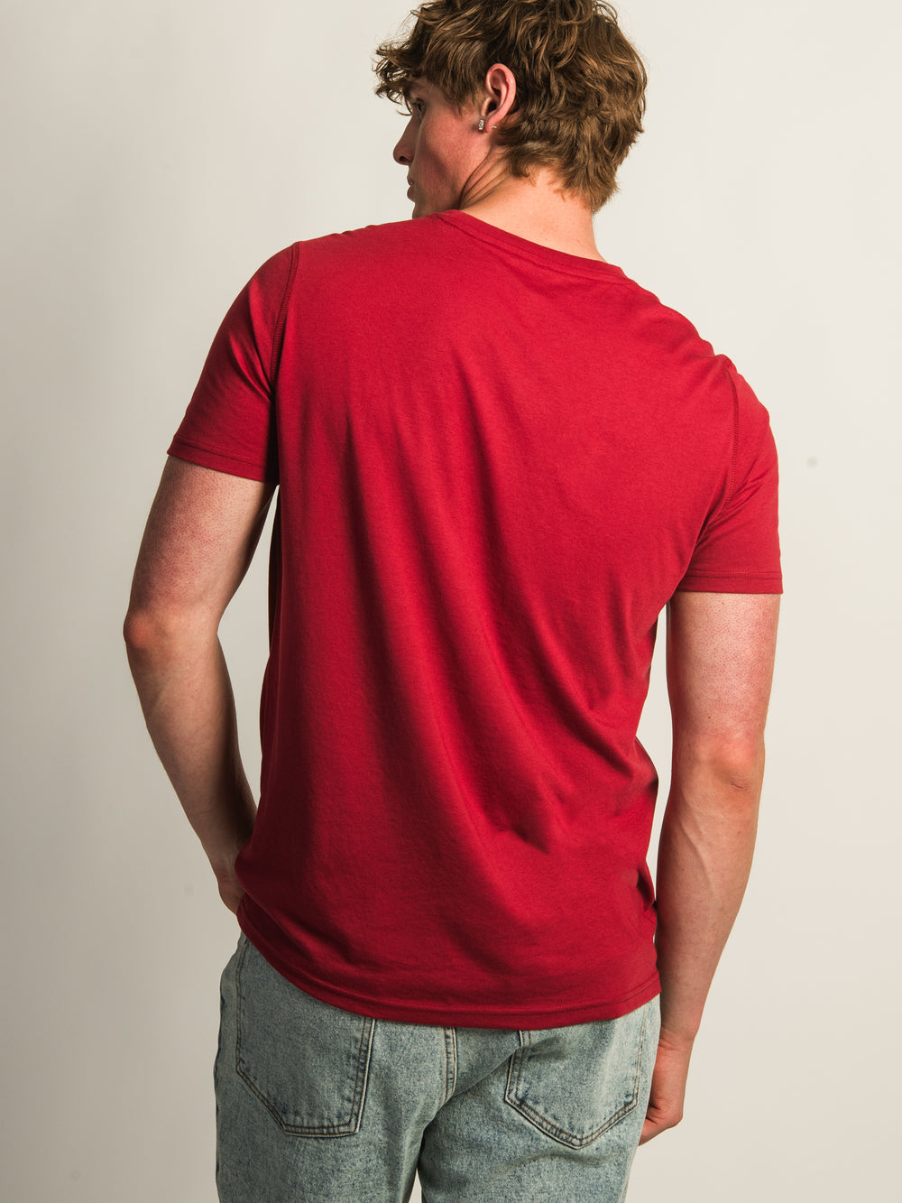 T-SHIRT RAS DU COU VICTOR - CRANBERRY