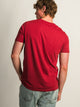 BOATHOUSE ESSENTIALS VICTOR CREWNECK - CRANBERRY - Boathouse