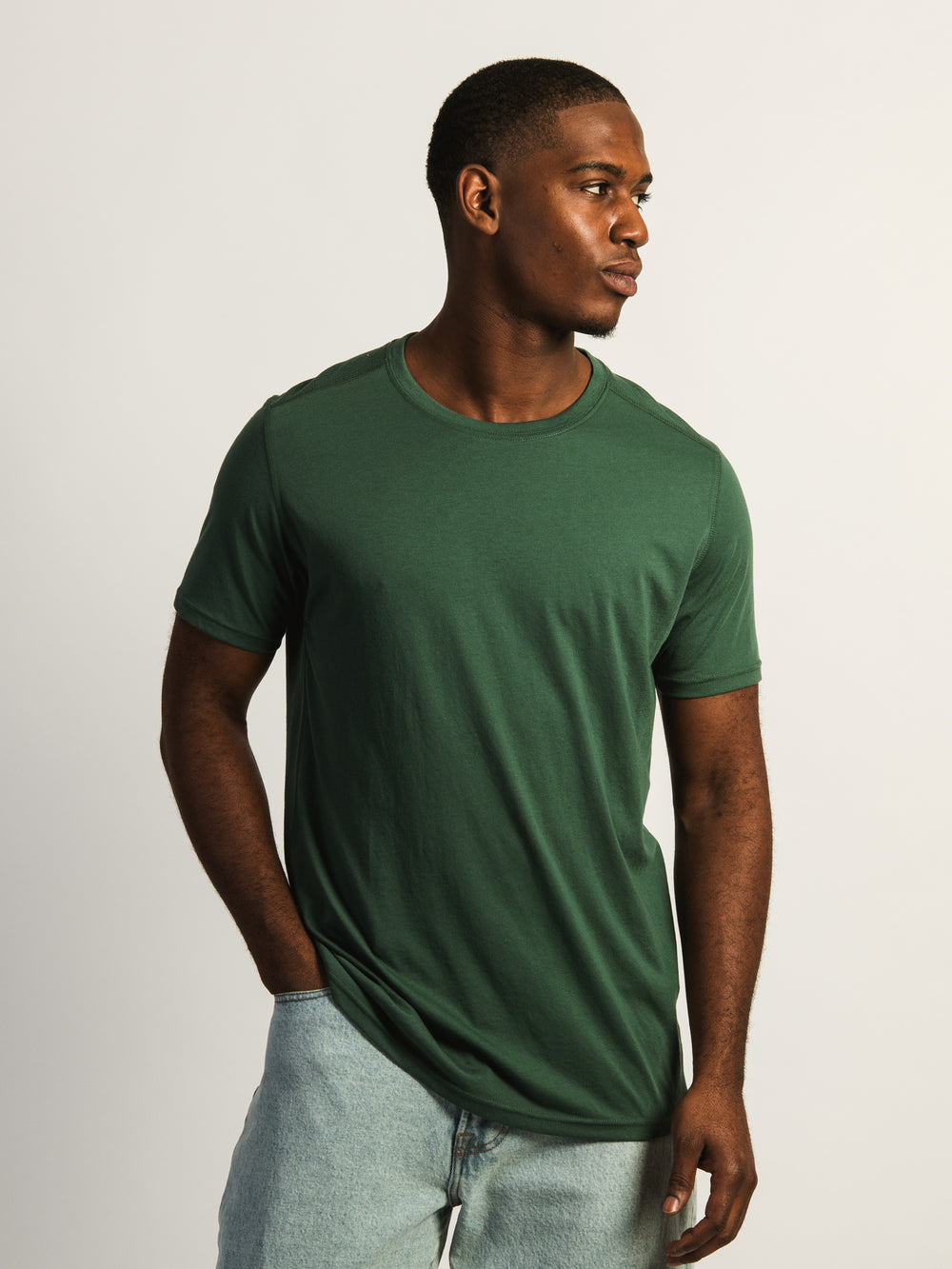 T-SHIRT RAS DU COU VICTOR - VERT