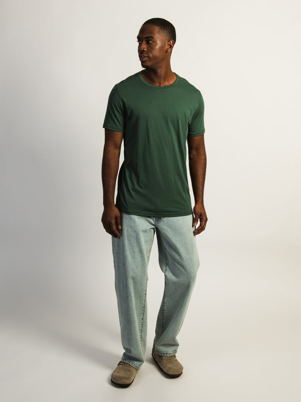 T-SHIRT RAS DU COU VICTOR - VERT