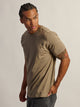 BOATHOUSE ESSENTIALS VICTOR CREWNECK - HEATHER BROWN - Boathouse