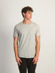 BOATHOUSE ESSENTIALS VICTOR CREWNECK TEE - HEATHER GREY - Boathouse