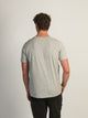 BOATHOUSE ESSENTIALS VICTOR CREWNECK TEE - HEATHER GREY - Boathouse