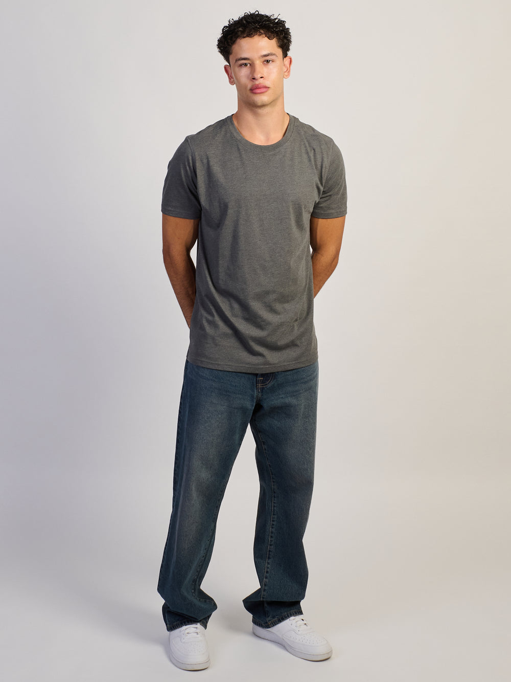 BOATHOUSE VICTOR CREWNECK - CHARCOAL - Boathouse