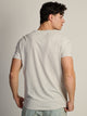 BOATHOUSE ESSENTIALS VICTOR CREWNECK TEE - LIGHT GRAY - Boathouse