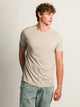 BOATHOUSE ESSENTIALS VICTOR CREWNECK TEE - PEBBLE - Boathouse