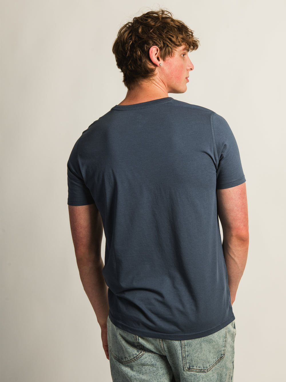 T-SHIRT RAS DU COU VICTOR - PERIWINKLE