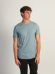 BOATHOUSE ESSENTIALS VICTOR CREWNECK TEE - POWDER BLUE - Boathouse