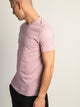 BOATHOUSE ESSENTIALS VICTOR CREWNECK TEE - DUSTY ROSE - Boathouse