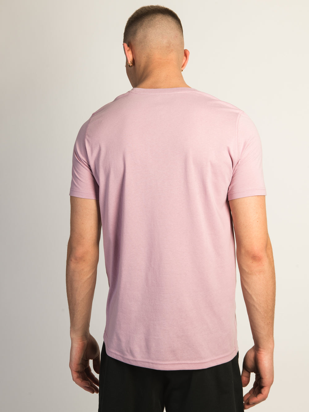 VICTOR CREWNECK TEE - DUSTY ROSE