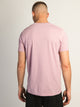 BOATHOUSE ESSENTIALS VICTOR CREWNECK TEE - DUSTY ROSE - Boathouse