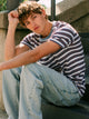 BOATHOUSE ESSENTIALS VICTOR CREWNECK - STRIPE - Boathouse
